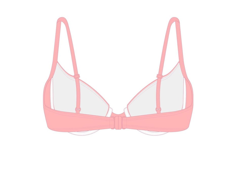 Tops Boutine LA | Dirty Pink Bustier Top