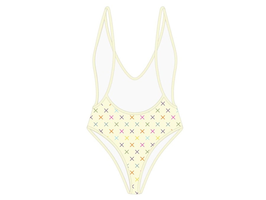 One Pieces Boutine LA | Vanila Logo Print Retro One-Piece