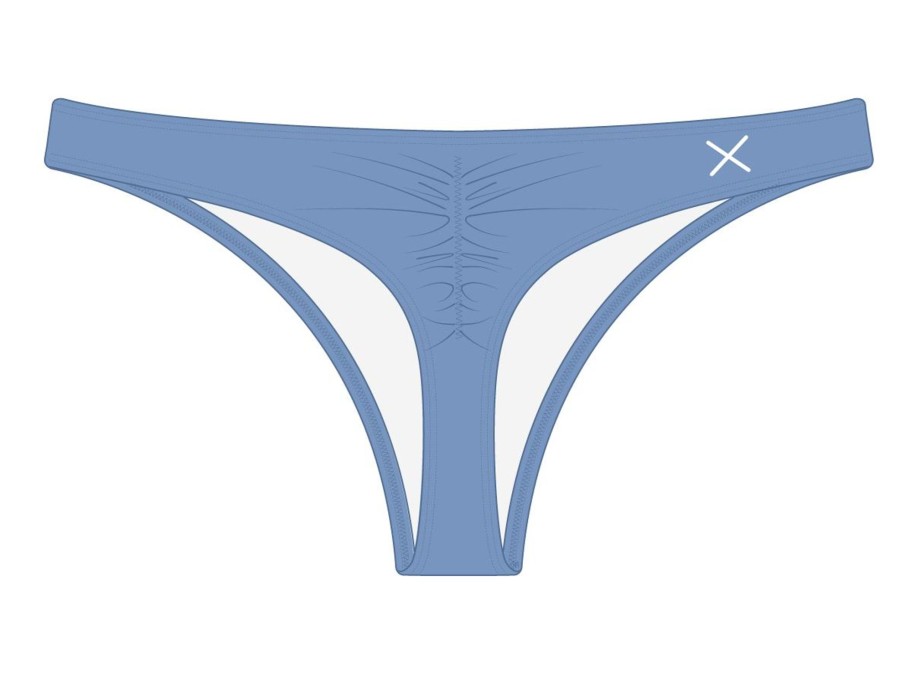 Bottoms Boutine | Slate Blue Classic Scrunch Bottoms