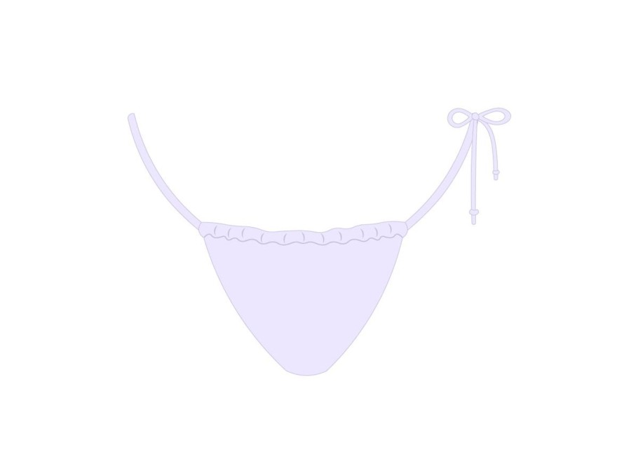 Bottoms Boutine LA | Lavender One Side-Tie Bottoms