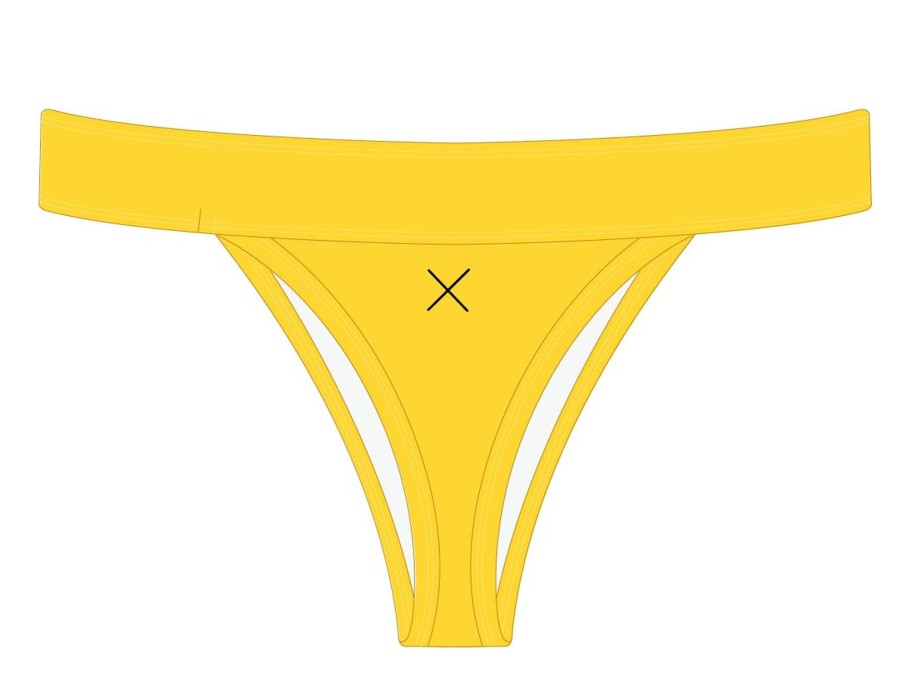 Bottoms Boutine LA | Lily Yellow Surf Bottoms