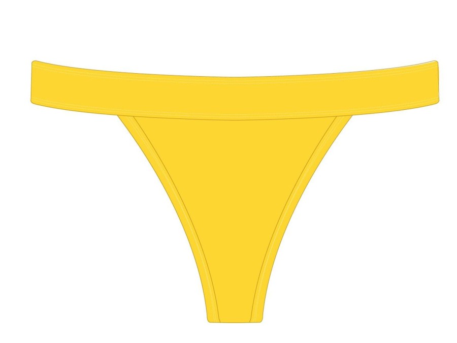 Bottoms Boutine LA | Lily Yellow Surf Bottoms