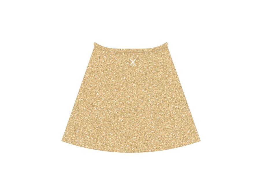 Cover-Ups Boutine LA | Gold-Dust Shimmer Wrap Skirt