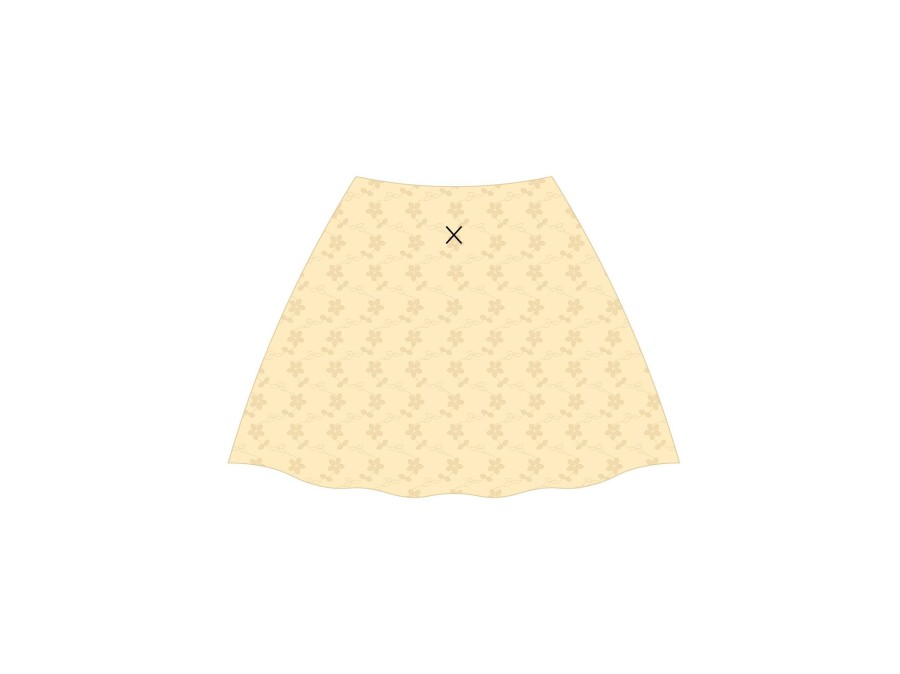 Matching Sets Boutine LA | Creme Eyelet Lace Mini Skirt