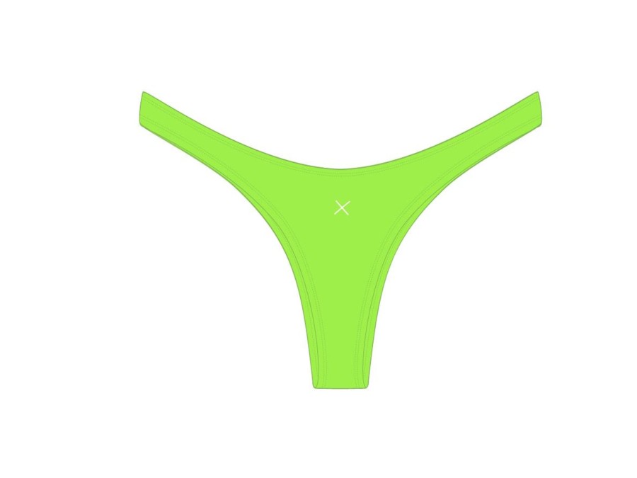 Bottoms Boutine LA | Lime Green Chic 80'S Bottoms