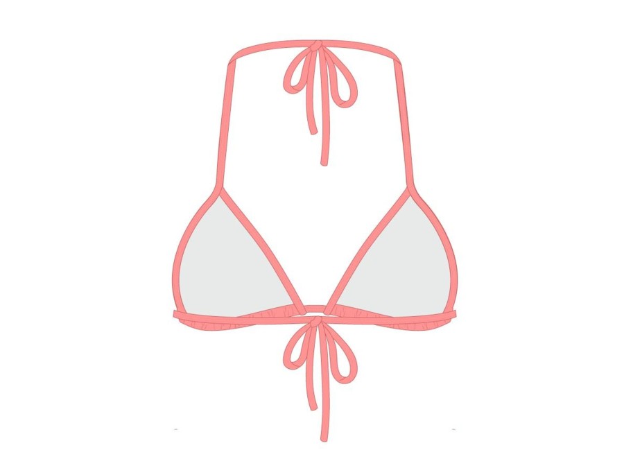 Tops Boutine LA | Coral Bikini Top Ii