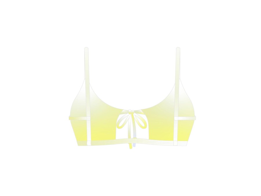 Tops Boutine LA | Dainty Top - Ombre Yellow