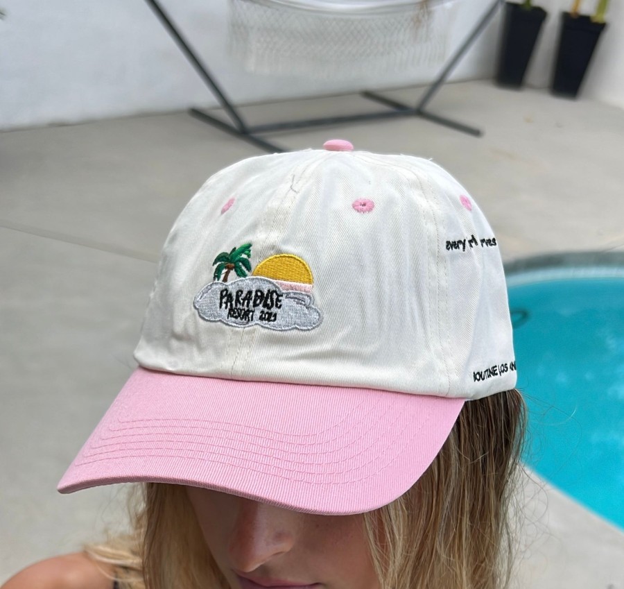 Cameeli Boutine LA | White Paradise Resort Dad Hat