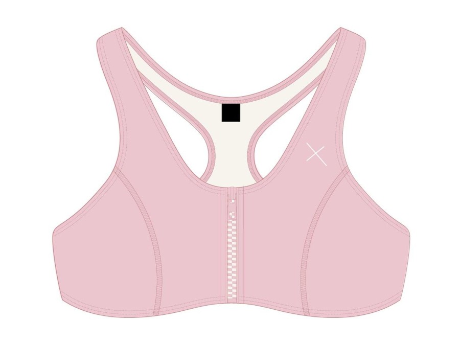 Tops Boutine LA | Dirty Pink Zipper Top