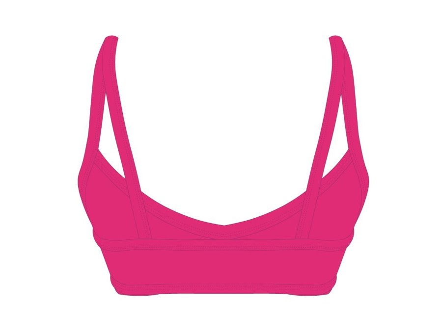 Tops Boutine LA | Magenta Sporty Top