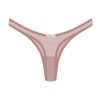 Underwear Boutine LA | Deep Taupe Mesh 80S Thong