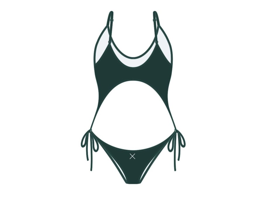 One Pieces Boutine LA | Valley Green Two Piece One Piece