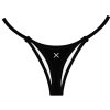 Bottoms Boutine LA | Manhattan Black Minimal Bottoms