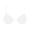 Underwear Boutine LA | White Mesh Peep Bralette