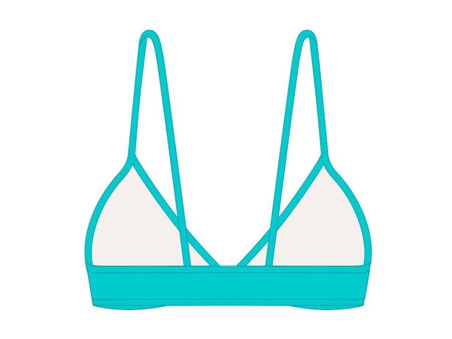 Tops Boutine LA | Cyan Fitted Top Ii