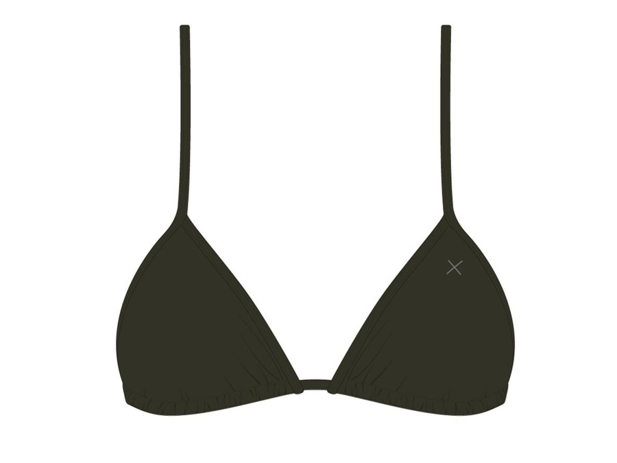 Tops Boutine LA | Forest Green Bikini Top Ii