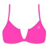 Tops Boutine LA | Hot Pink V-Cut Top