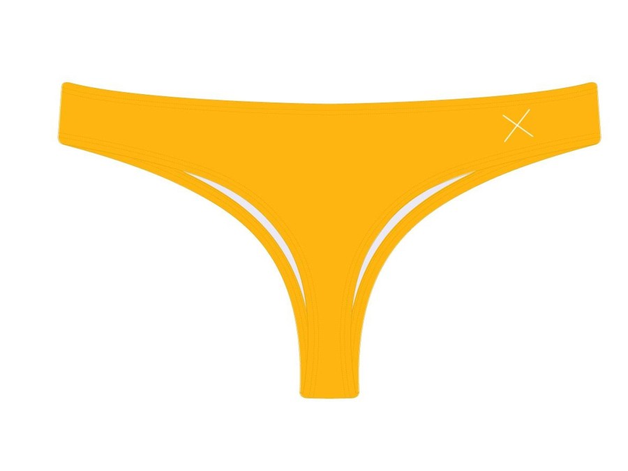 Bottoms Boutine LA | Lily Yellow Classic Bottoms