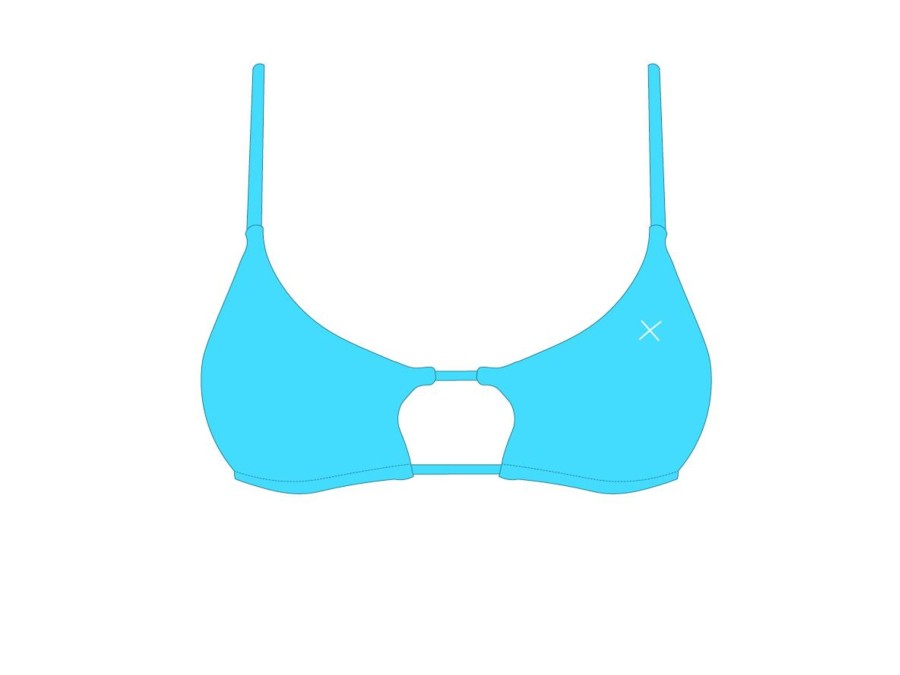 Tops Boutine LA | Baby Blue Loop Top