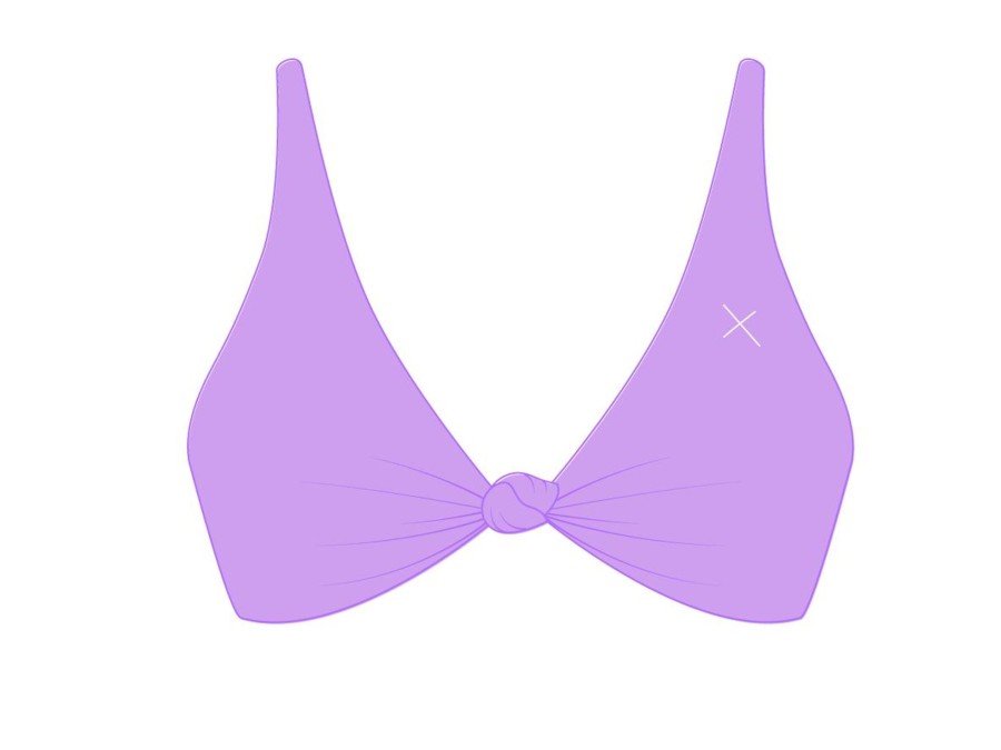 Tops Boutine LA | Lilac Twist Top