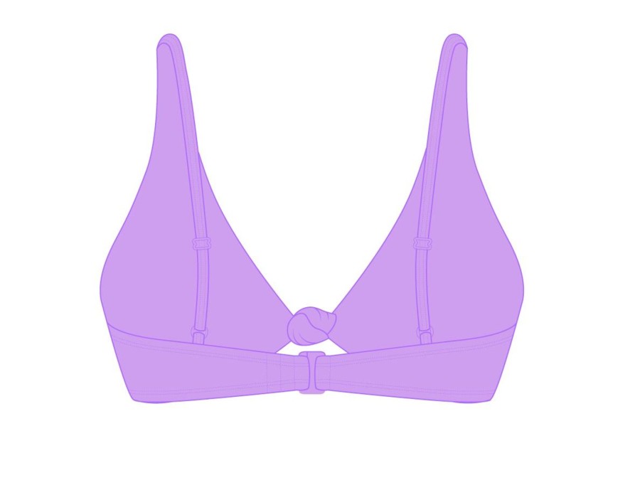 Tops Boutine LA | Lilac Twist Top