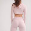 Cameeli Cameeli | Pink Ribbed Lounge Pants