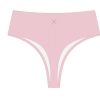 Bottoms Boutine LA | Dirty Pink Ribbed High-Waist Bottoms