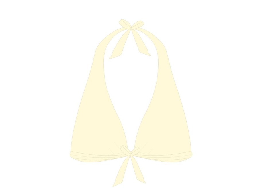 Tops Boutine LA | Vanilla Tie-Knot Bikini Top