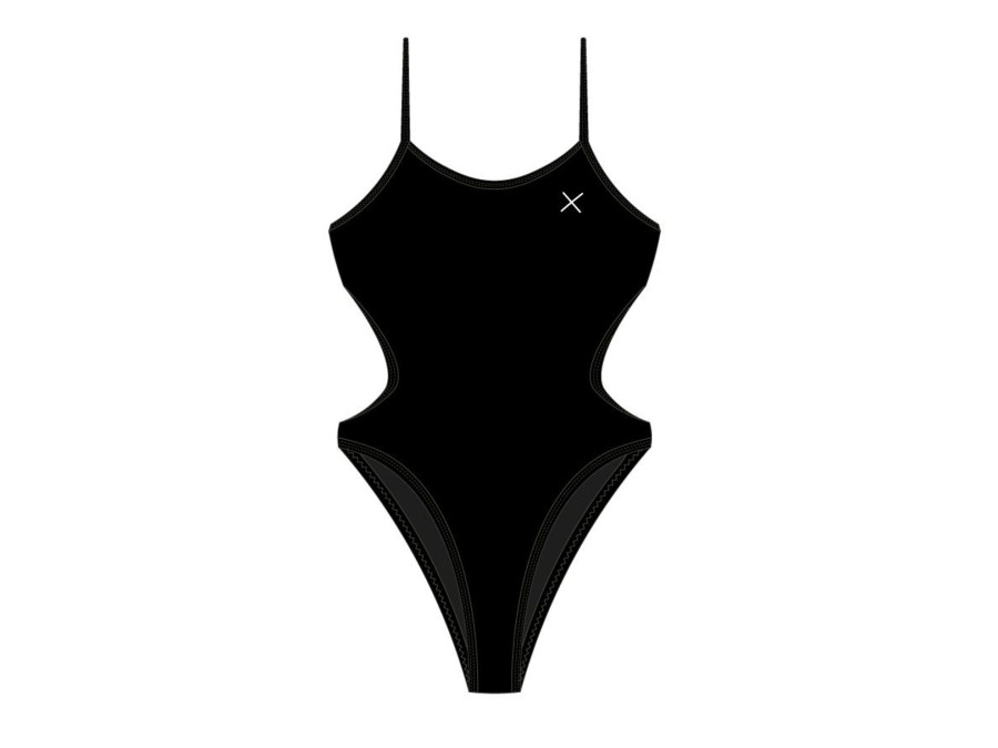 One Pieces Boutine LA | Manhattan Black Dive One Piece