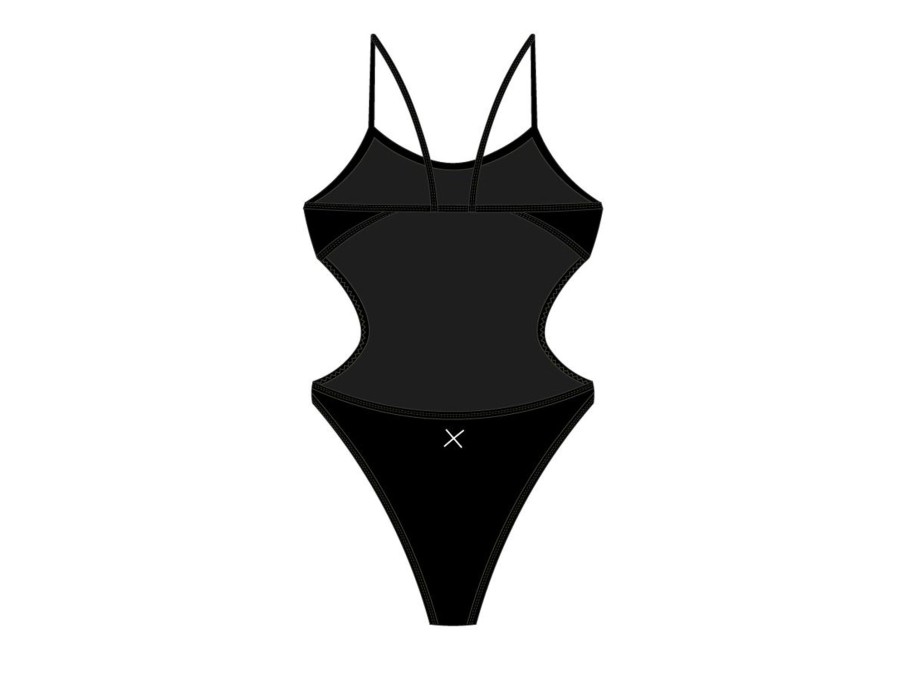 One Pieces Boutine LA | Manhattan Black Dive One Piece