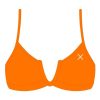 Tops Boutine LA | Wild Orange V-Cut Top