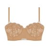 Underwear Boutine LA | Nude Lace Ribbed Top