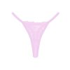 Underwear Boutine LA | Pink Trim Lace Thong