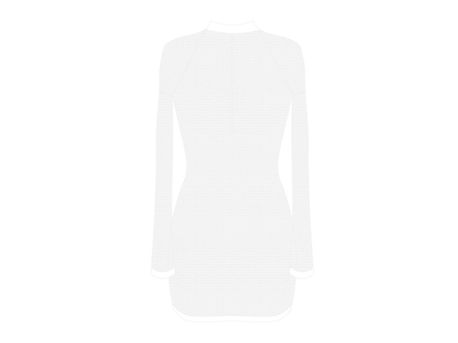 Cover-Ups Boutine LA | Venice Mesh Zipper Logo Cover-Up Dress