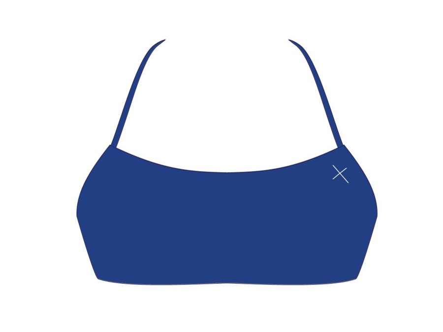 Tops Boutine LA | Laguna Blue Halter Top