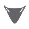 Underwear Boutine LA | Heather Grey Wrap Thong Bottoms