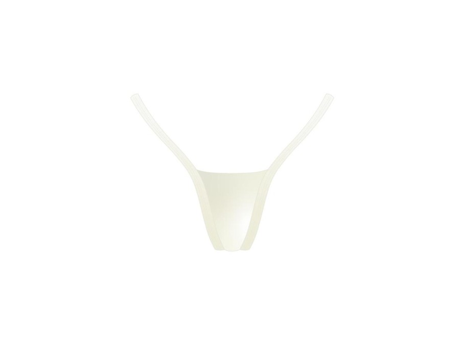 Bottoms Boutine | Off-White Satin Verge Bottoms