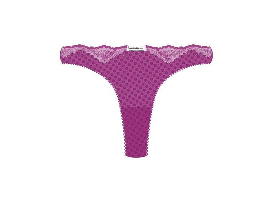 Underwear Boutine LA | Sweet Cherry Lace Bow Panties