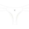 Bottoms Boutine LA | Venice White Triple Strap Bottoms