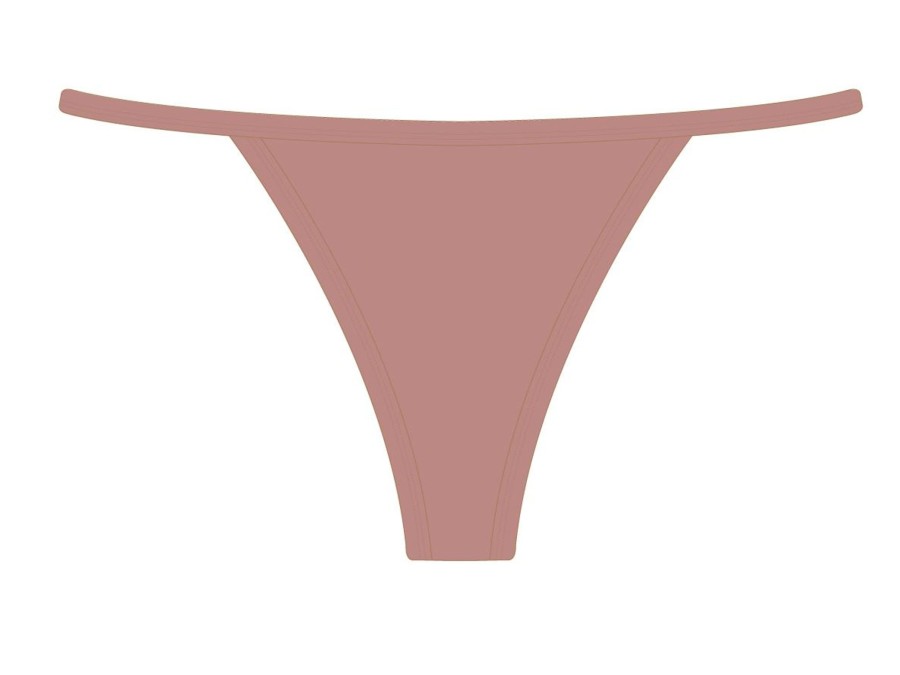 Bottoms Boutine LA | Deep Taupe Avalon Bikini Bottoms