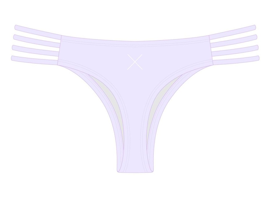 Bottoms Boutine LA | Lavender Classic Strap Bottoms