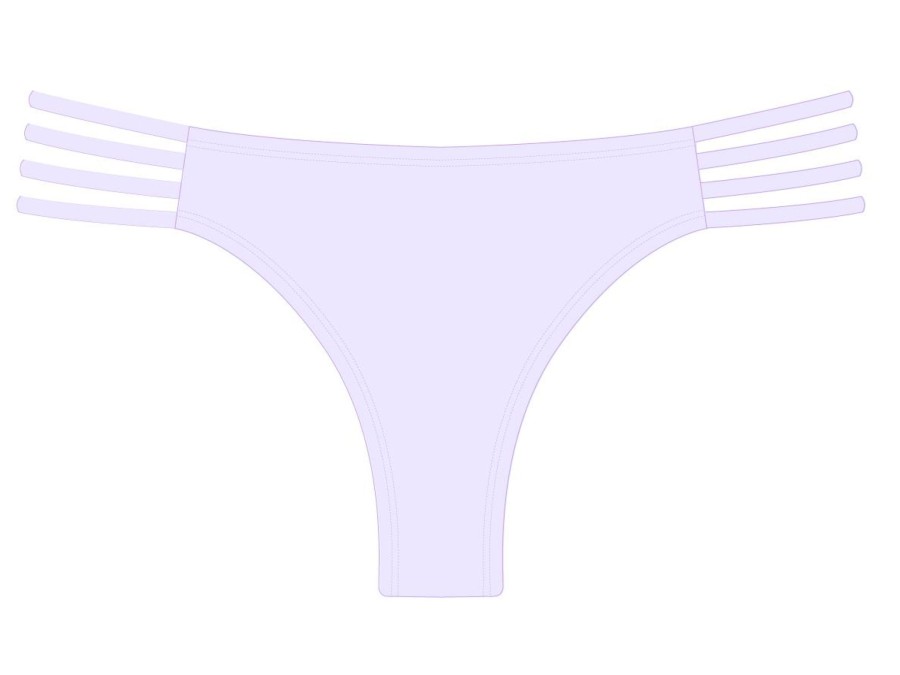 Bottoms Boutine LA | Lavender Classic Strap Bottoms