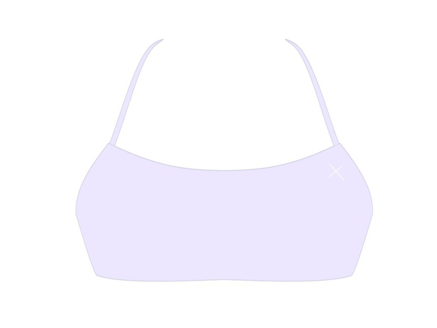 Tops Boutine LA | Lavender Halter Top