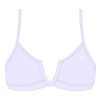 Tops Boutine LA | Lavender V-Cut Top