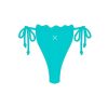 Bottoms Boutine LA | Cyan Scallop Bottoms