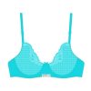 Underwear Boutine LA | Baby Blue Lace Bow Bra