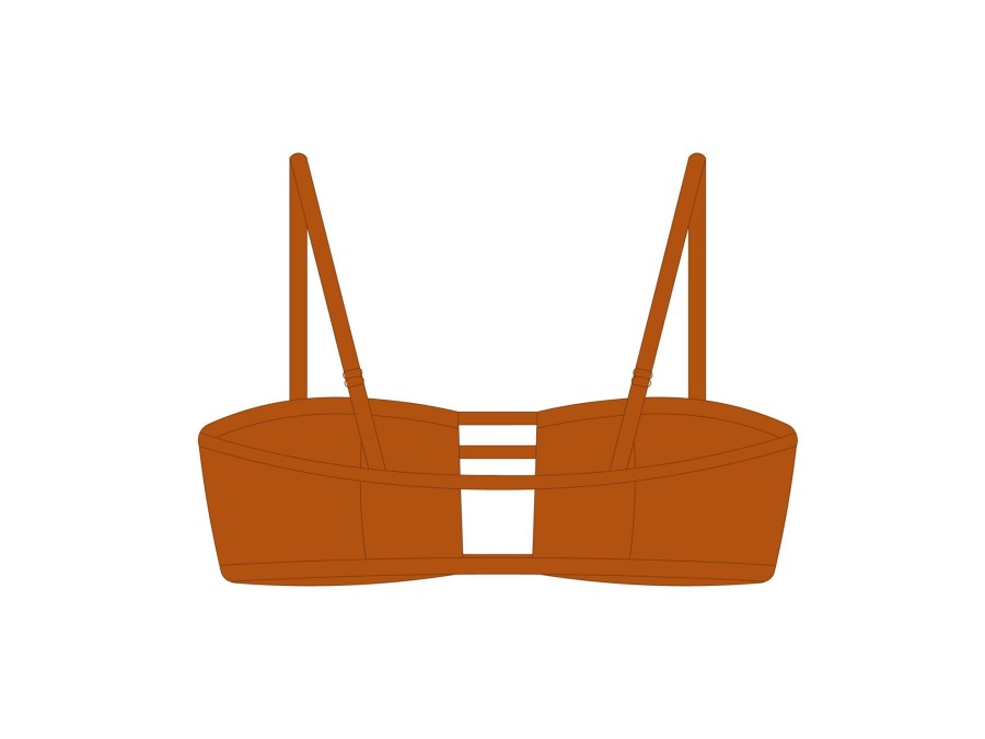 Tops Boutine LA | Burnt Orange Override Top