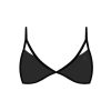 Underwear Boutine LA | Black Strappy Mesh Bralette