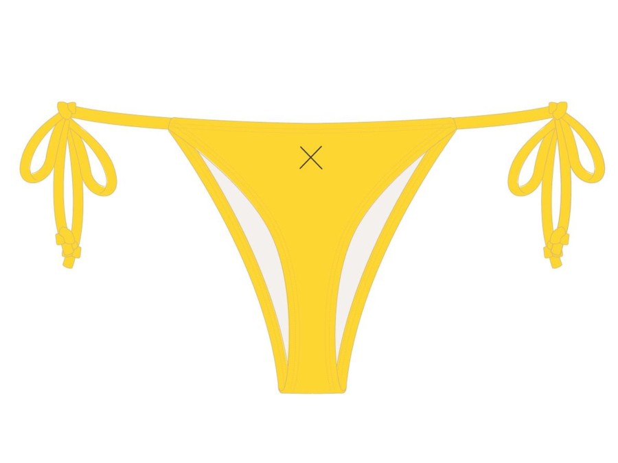 Bottoms Boutine LA | Lily Yellow Beachy Bottoms