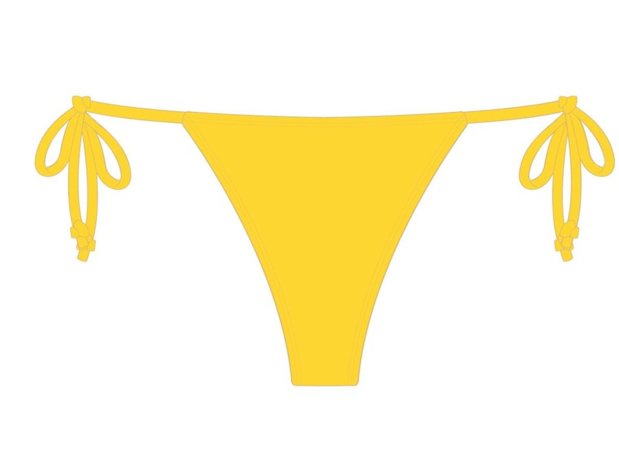 Bottoms Boutine LA | Lily Yellow Beachy Bottoms